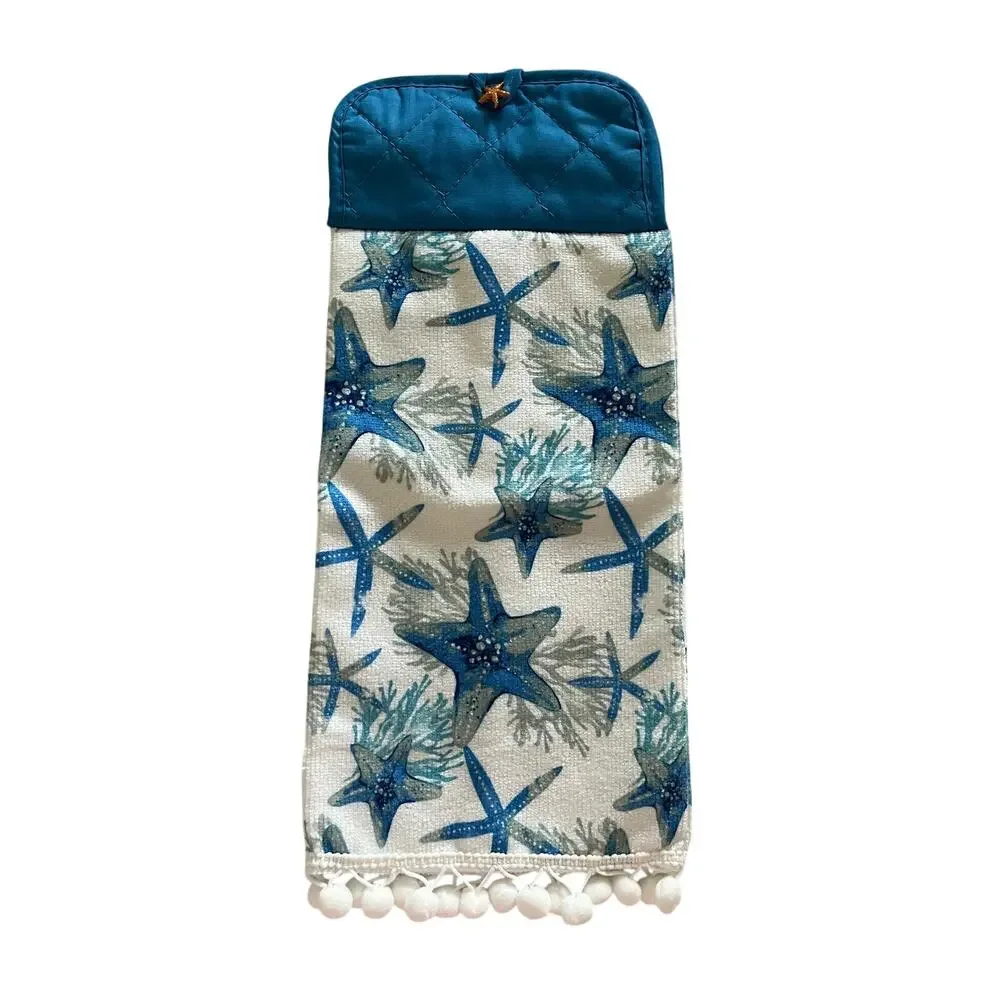 Seasonal Bundle 4 Hanging Towels Handmade Spring Summer Fall Winter